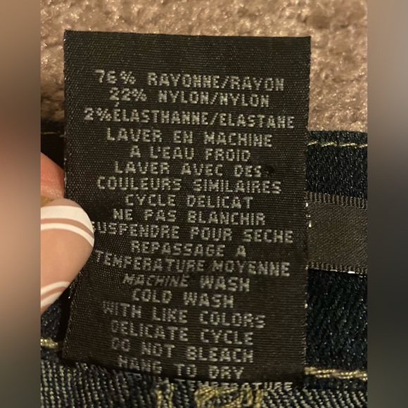 Simon chang woman’s jeans size 12 - Picture 6 of 7